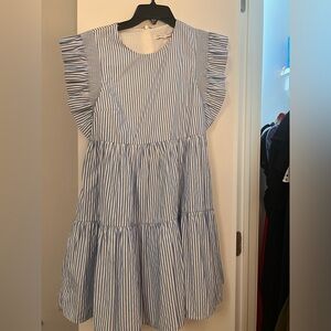 English Factory striped mini dress